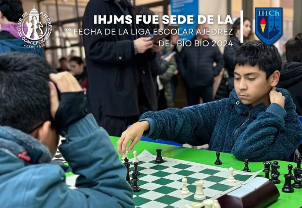 IHJMS fue sede de la 1°Fecha de la Liga Escolar Ajedrez del Bío Bío 2024