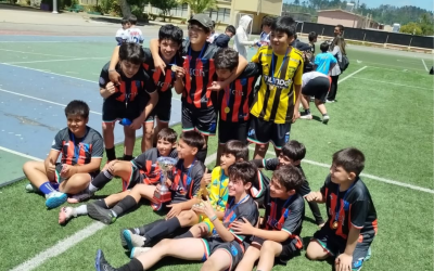 Ganamos la copa 70 años del Liceo La Asunción en la discplina de Baby Fútbol